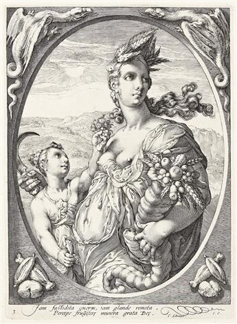 HENDRICK GOLTZIUS Ceres.